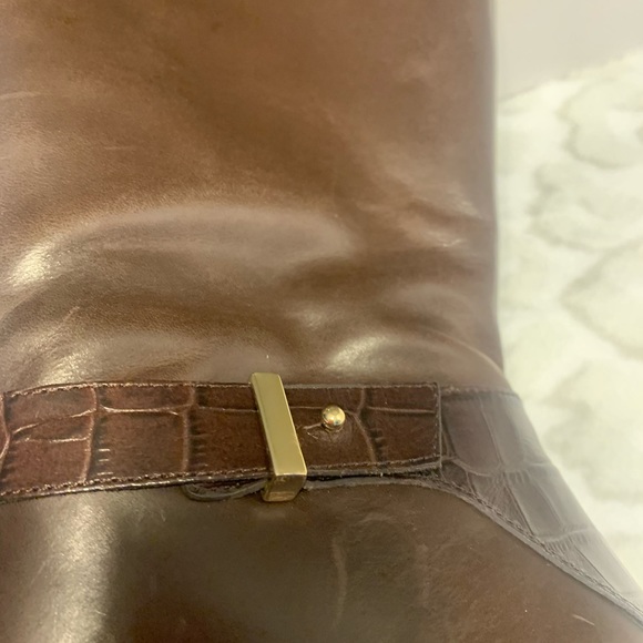 NWOT Ann Taylor Finley Wedge Boots - Picture 6 of 6